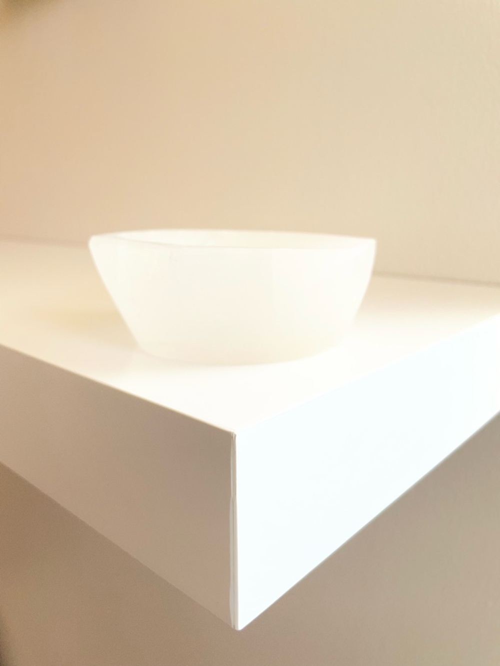 Hexagonal Selenite Bowl